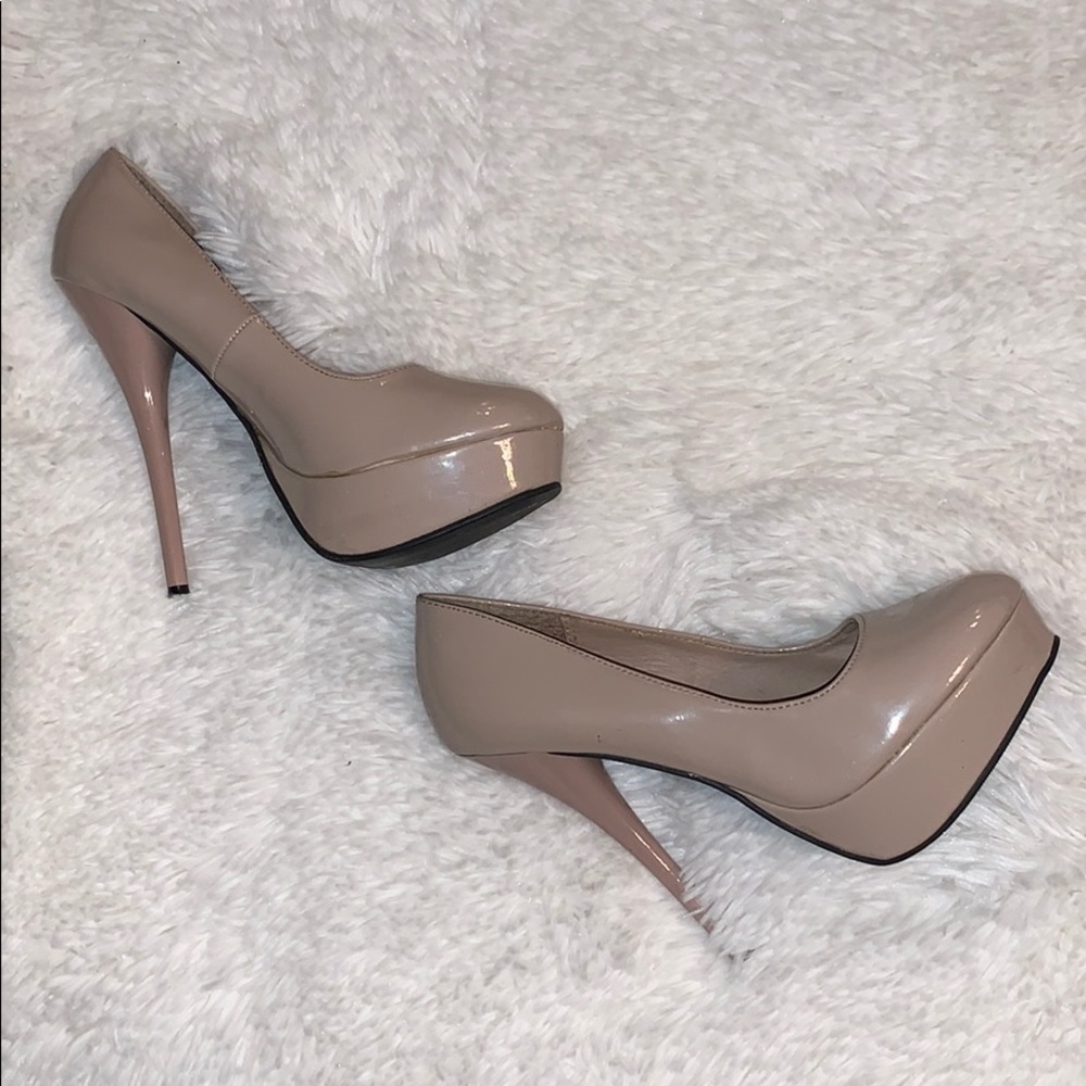 Nude heels